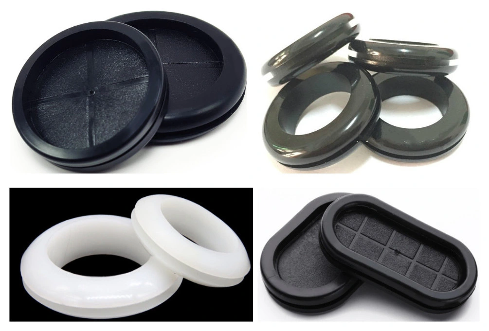 EPDM 실리콘 고무 비누 가루메트 케이블 구멍 6mm-10mm 차시 구멍을 닫기 4